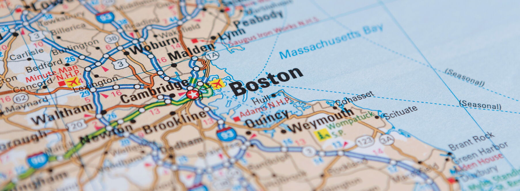 Map of Boston IVF locations