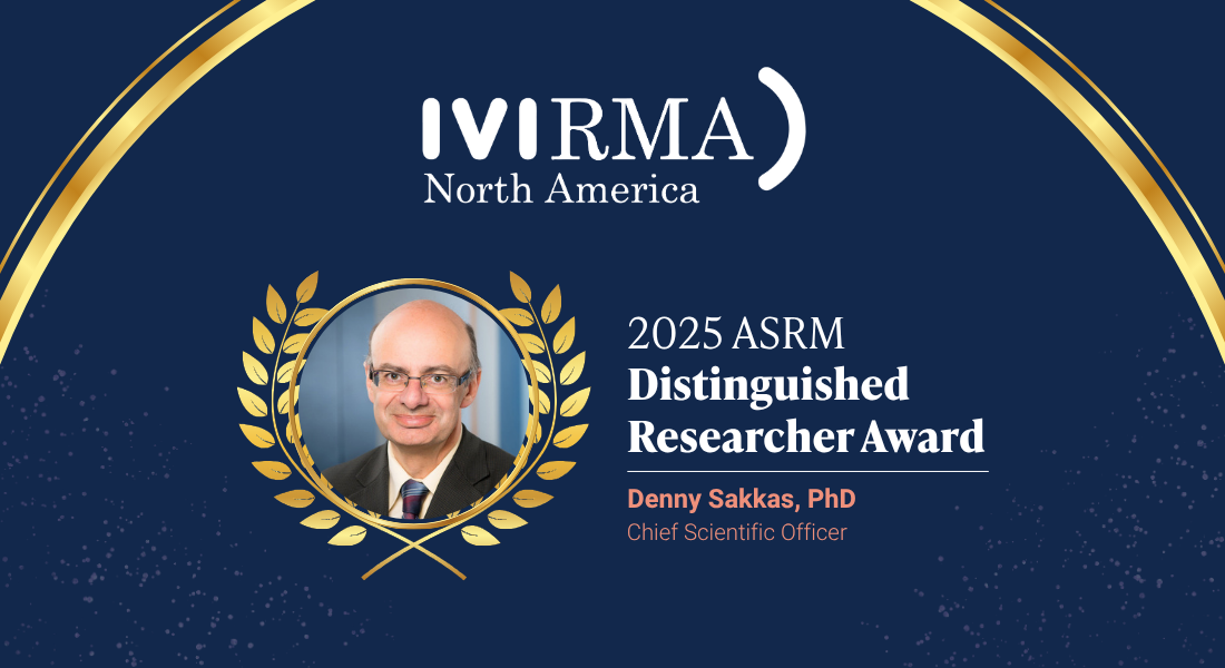 Dr. Denny Sakkas Receives 2025 ASRM Distinguished Researcher Award